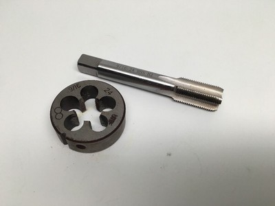 BSB 4x 7/16 x 26 Bsb Tpi Haut Carbone Acier Taps Et Die Plastique Emballé 