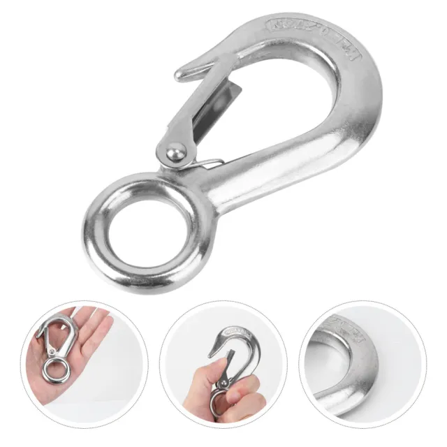 LIFTING HOOK STAINLESS Snap Swivel Heavy Duty Carabiner Outdoor