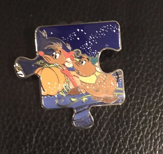 DISNEY CHARACTER CONNECTION Mystery Pin Collection Cinderella Puzzle