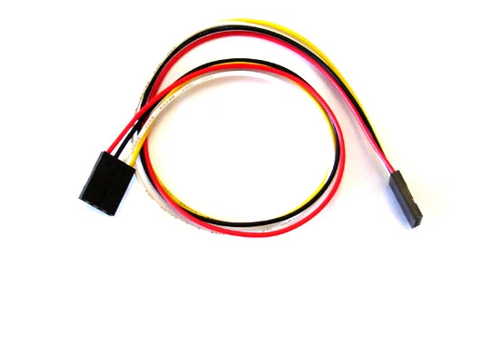 5pcs 4Pin 2.54mm Dupont Jumper double female housing 30cm wire Arduino Breadboad