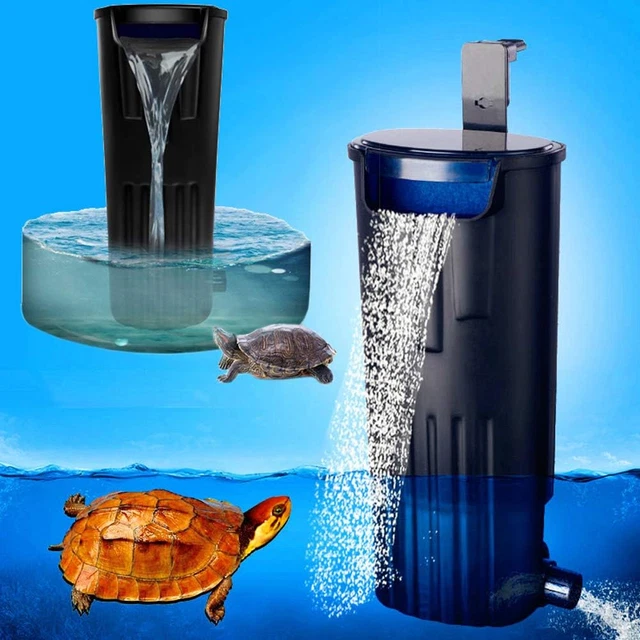 LONDAFISH Mute Turtle Filter Water Submersible Filter For Turtle Tank/Aquarium