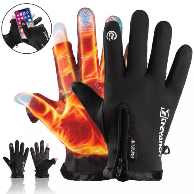 COLD WEATHER FISHING Gloves Fishing Gloves Insulated Fishing Gloves £11.73  - PicClick UK