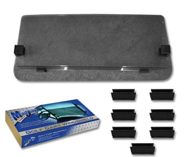 MADJAX Colorato Pieghevole Parabrezza Club Auto DS 2000.5-Up Golf Cart MJWS1001