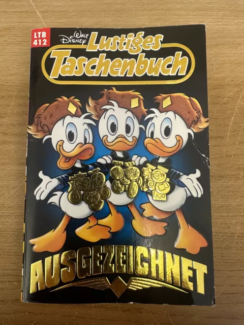 Lustiges Taschenbuch Ausgezeichnet LTB 412 Walt Disney German