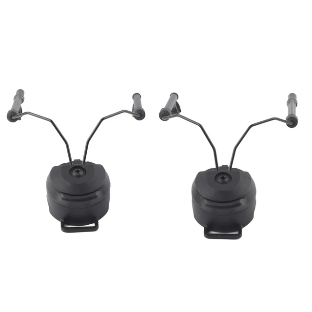 1Pair Helmet Arc Rail Adapter Set For Peltor Comtac Left& Right Side Attachments