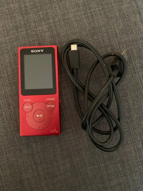 SONY NW-E394 Red / Reproductor MP3 8GB