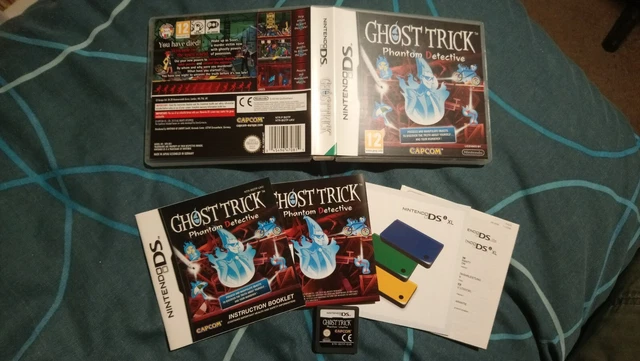 Ghost Trick: Phantom Detective (2011) Nintendo DS EU PAL version Complete in Box