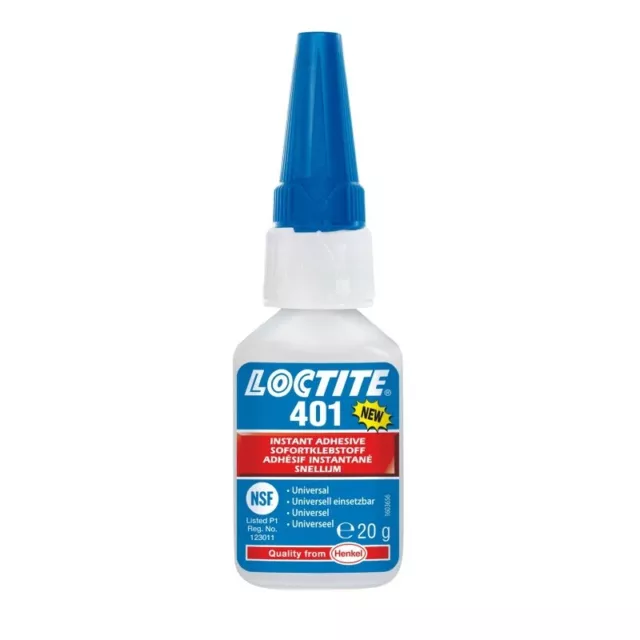 LOCTITE® 401 - 20 g Sofortklebstoff schnell härtend, universell