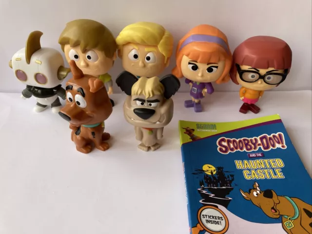 7 MCDONALDS HAPPY Meal Toys Scoob! Scooby Doo Nodding Head 2020 Figure ...