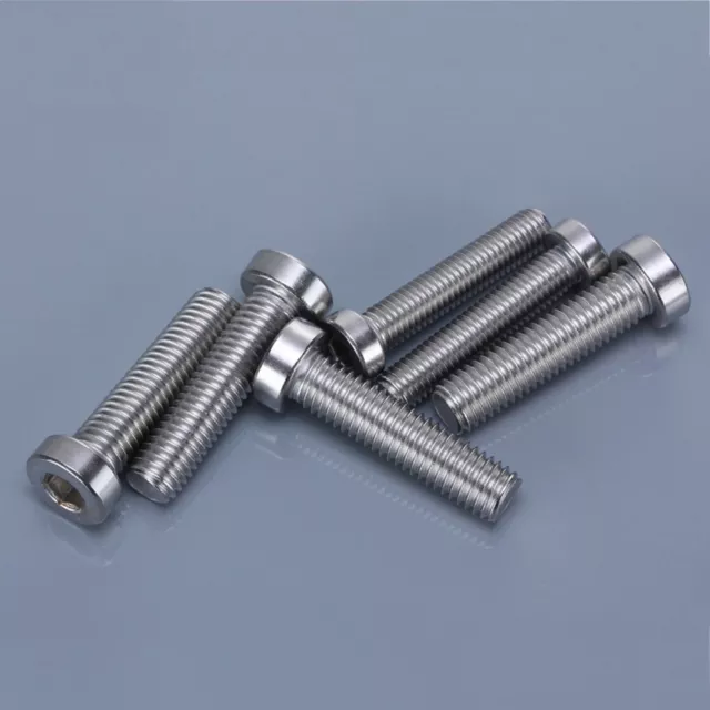 Low Head Socket Cap Screws Coarse Hex Allen Bolts G304 Stainless M6/M8/M10