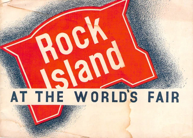 Rock Island Railroad Worlds Fair 16 Pages Brags 1500 Locomotives