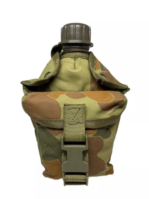 Army Canteen Cover - Canvas - Auscam - Army & Military