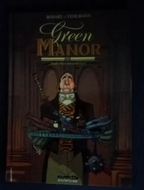 Green Manor 3 EO Fantaisies meurtrières Bodart Vehlmann Dupuis + ex-libris