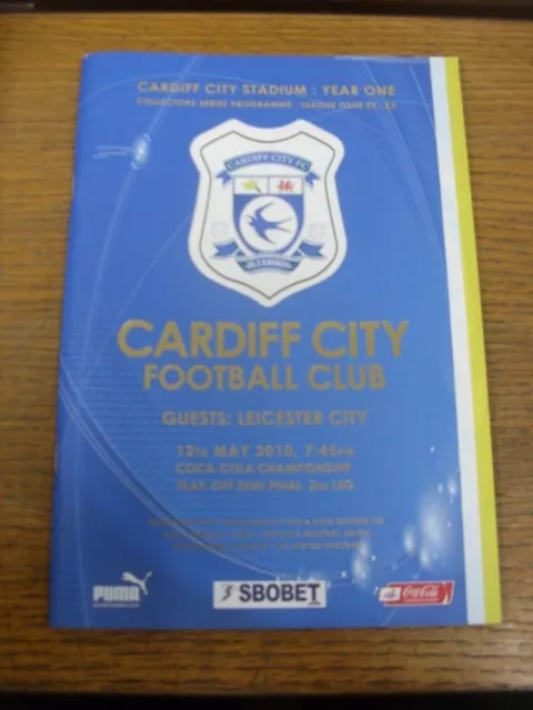 12/05/2010 Play-Off Semi-Final Championship: Cardiff City v Leicester City