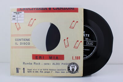 Aldo Pagani ‎– Cocoanut Woman Disco Flexi Single Sided Vinile 7" ITALIA 1959 