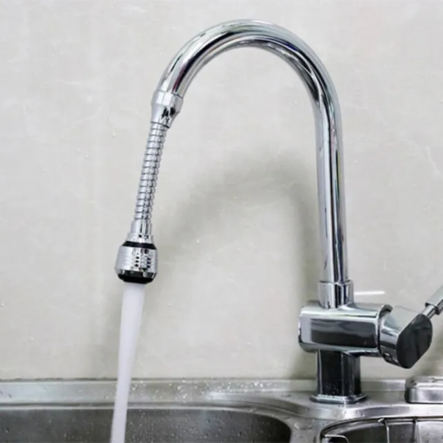 relaxdays 4x tuyau de robinet flexible - rallonge de robinet - économie  d'eau - bec de