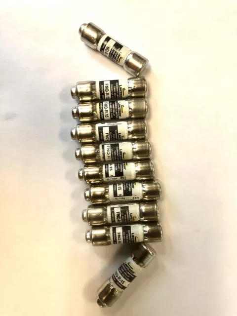 Brand New Eaton Bussmann Fuses Fnq-R-15. Qty : 10