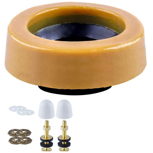 Toilet Wax  Kit for Floor Outlet Toilets  Install or Re- Include Closet BolZ1