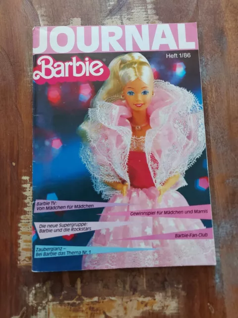 Mattel Barbie/Katalog Herbst Winter1986+Prospekt+Poster / Sehr sehr gut erhalten