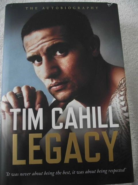 " LEGACY "  ~ Tim Cahill ~ THE AOTOBIOGRAPHY ~ HARDCOVER
