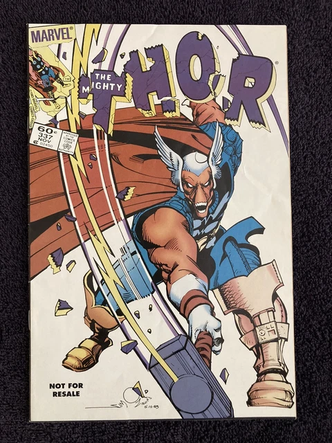 The Mighty Thor #337 Beta Ray Bill Reprint Marvel Legends