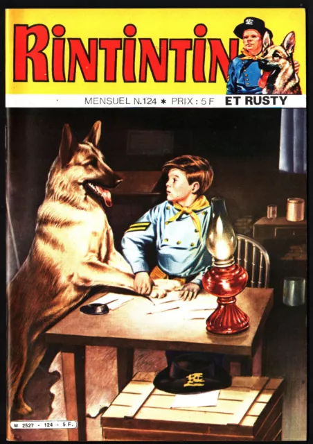 MENSUEL RINTINTIN ET RUSTY n°124 ¤ BONANZA ¤ 1980 SAGEDITION