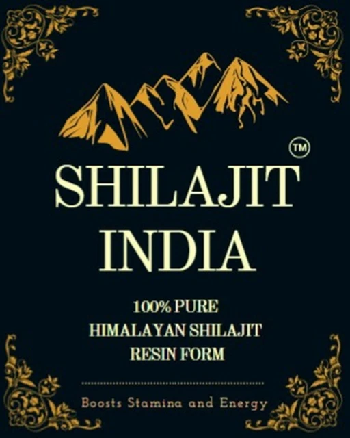 Shilajit Pur 100% Himalayen En Résine - Complément Alimentaire Puissant, Acide Fulvique, 2 Oz
