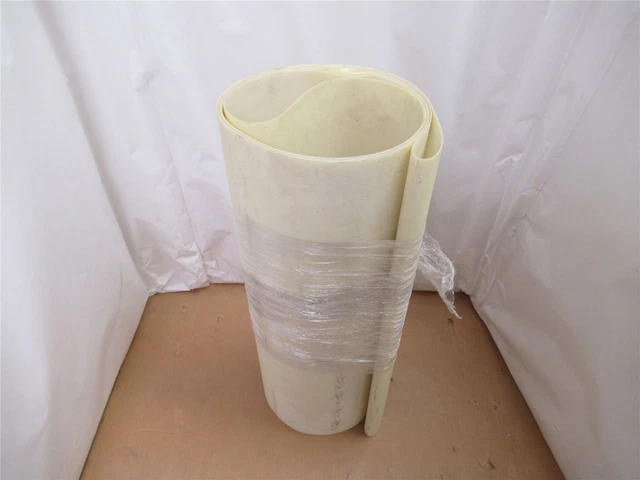 227756 Old-Stock; Ameraal E1202105PVC White PVC Belt; 850mm Wide x 4.5' Long