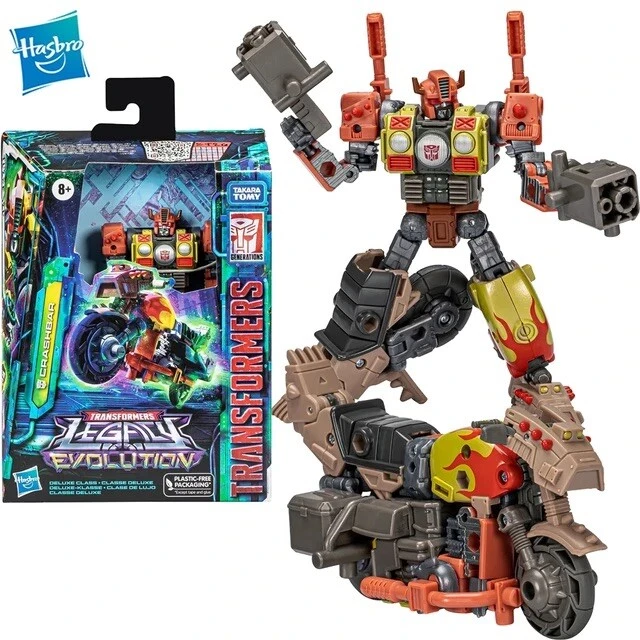 CRASHBAR TRANSFORMERS LEGACY Evolution Deluxe Junkion Hasbro 2023 New