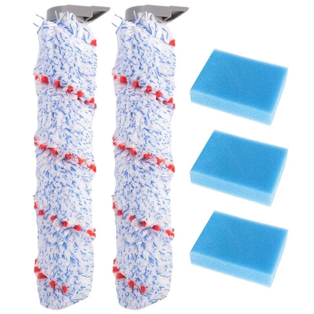 Filtres Avant Et Arrière + Rouleau Brosse Pour Roborock / Q Revo Curv – Lot Complet Neuf