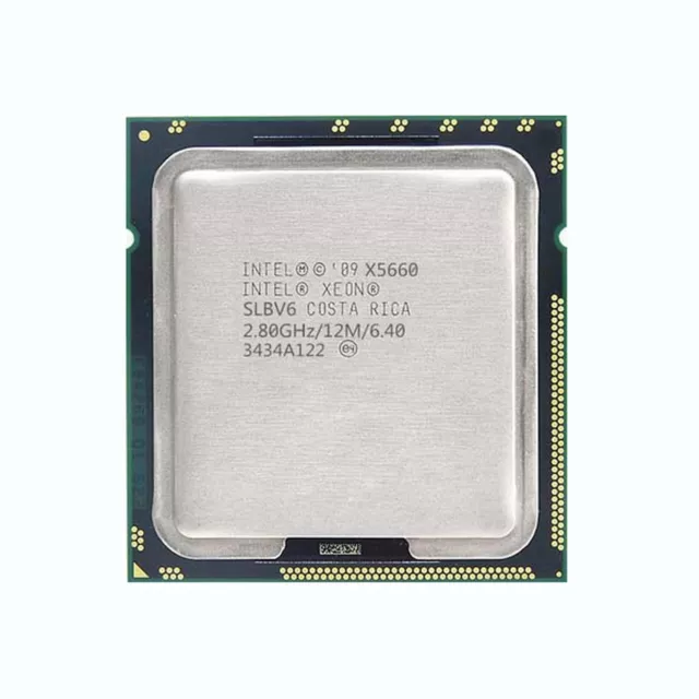 Intel Xeon X5660  6 x 2.8 GHz / 12M / 6,40 GT/s / LGA 1366 Prozessor