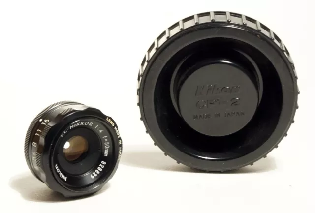 El Nikkor 50mm F4  Enlarger Lens + Keeper - 39mm Mount - Immaculate!