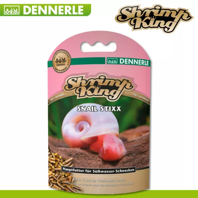 Dennerle 45 G Crevettes Roi Snail Stixx Nourriture Bâtons Escargots Aquarium