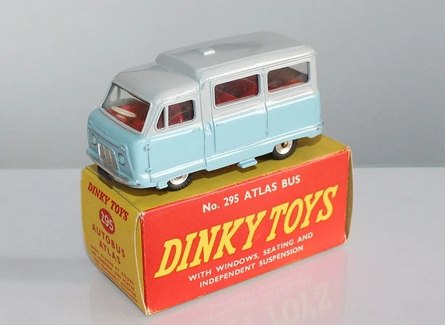 DINKY TOYS G B ref 295 ATLAS BUS A/B+ condition