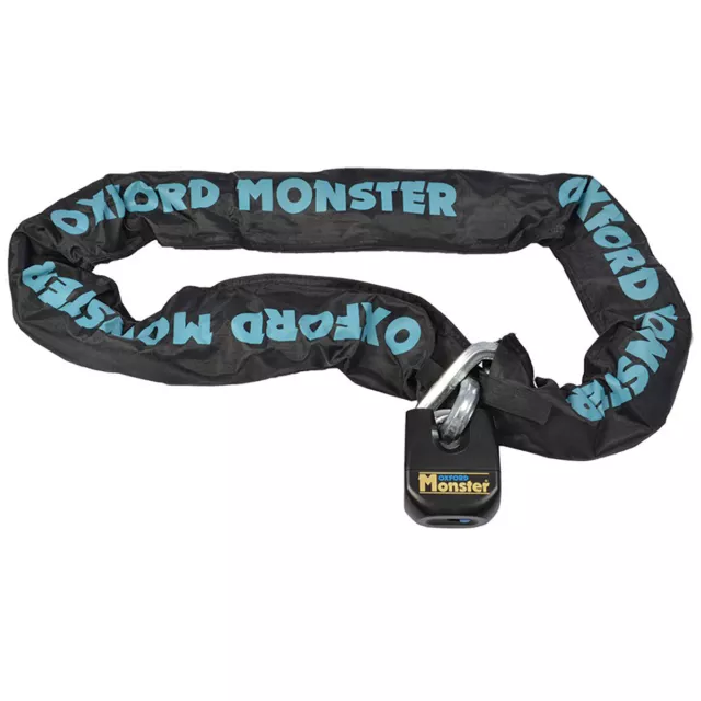 OXFORD OF18 Monster Ultra Strong Chain 2M X 14,5MM Kette Motorrad Alarmsystem