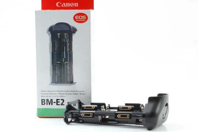 [TOP MINT in BOX] Canon BM-E2 Battery Magazine for PB-E2 EOS-1 1N 3 1V JAPAN