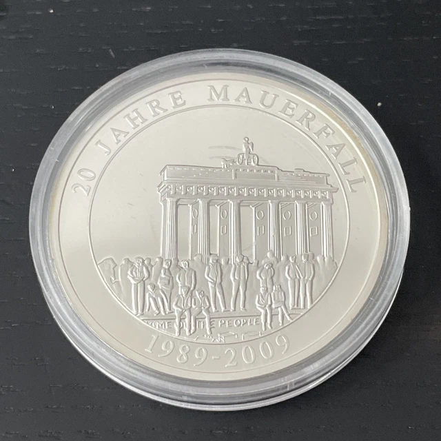 Münze Gold (999/1000) Jubiläumsprägung 20 Jahre Mauerfall