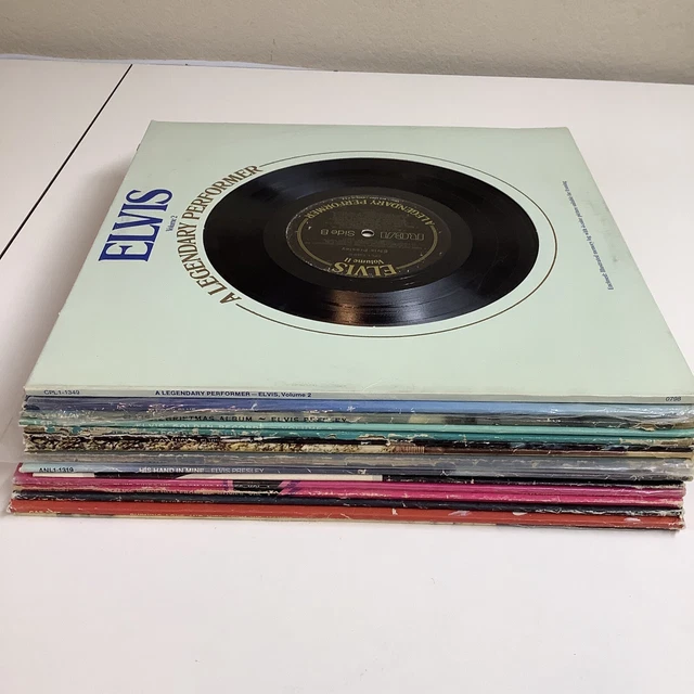 Elvis Presley Lot of 16 Vinyl LP Record Albums