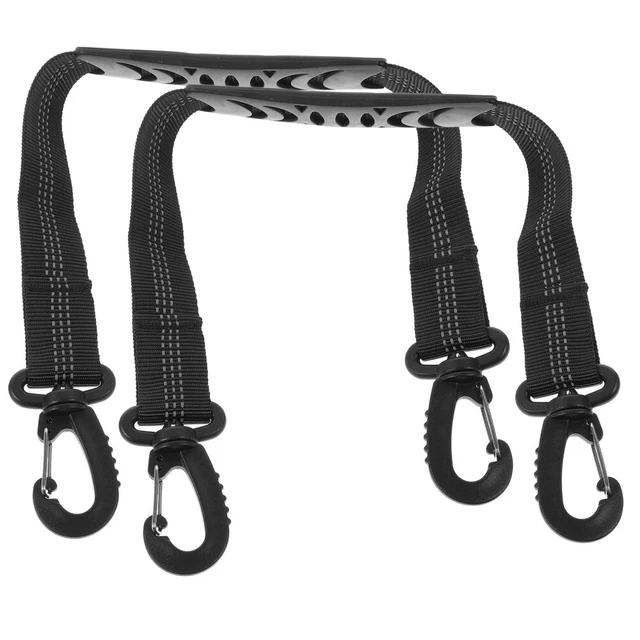 2 Pcs Skate Lifter Roller Leash Ski Straps Boots Carriers Shoehorn