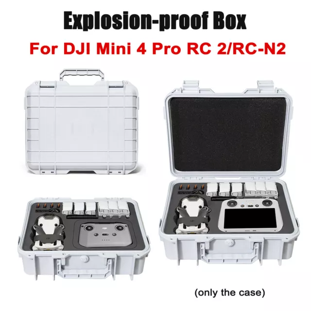 Explosion-proof Carrying Case Travel Storage Box For DJI Mini 4 Pro Accessories