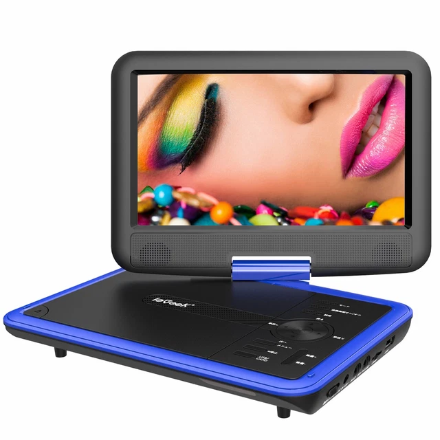 IEGEEK PORTABLE DVD Player With HD Swivel Screen Remote Control Region iegeek-portable-dvd-player-with-hd-swivel-screen-remote-control-region