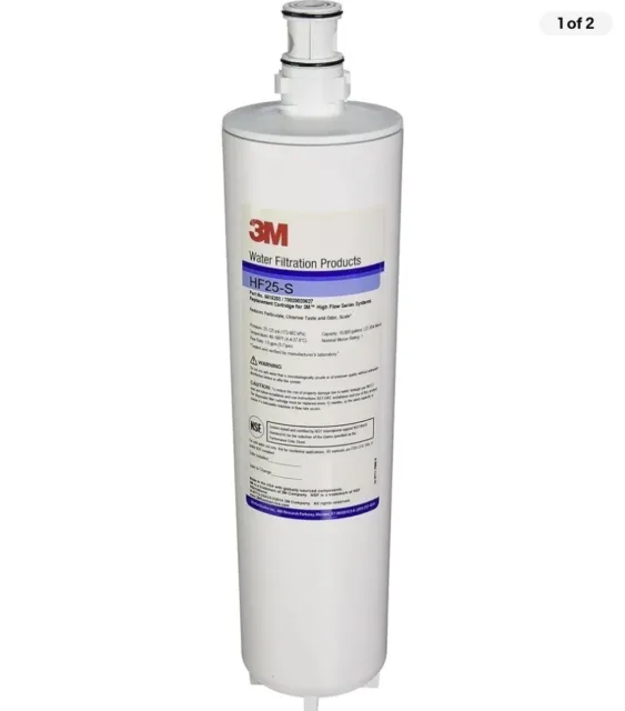 3M HF25-S High Flow Replacement Water Filter Cartridge 5615203, New