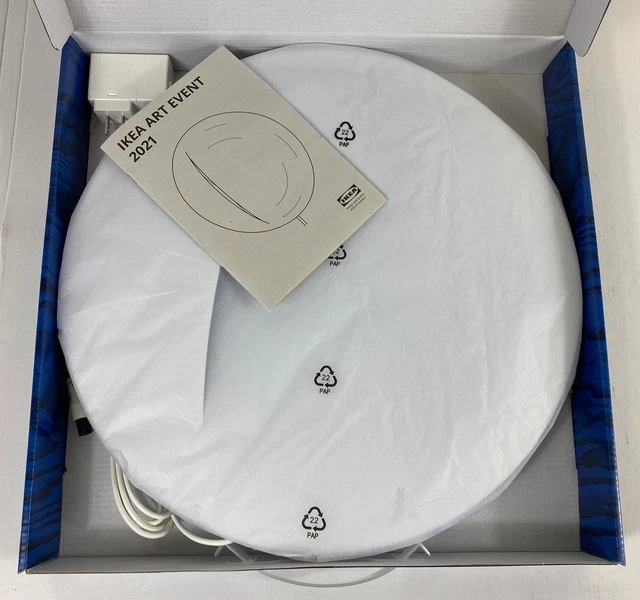 IKEA ART EVENT 2021 x Sabine Marcelis Wall Lamp 16" White Steel