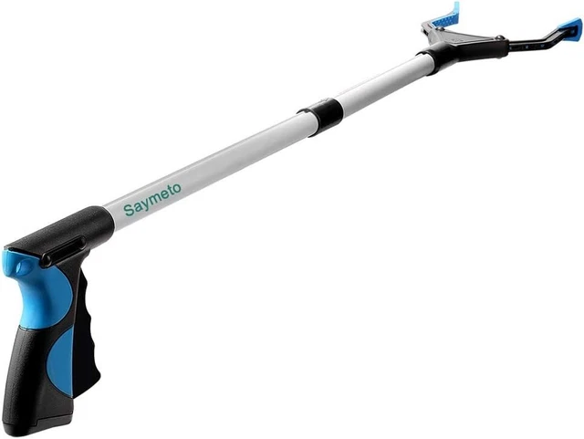 Trash Picker Upper Reacher Grabber 32 Long Reaching Tool Handicap Grip Aid USA