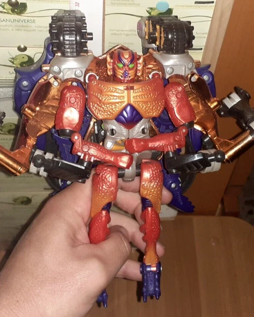 ROBOT TRANSFORMERS BEAST Wars Vintage 90,Transmetal Rampage Big Crab