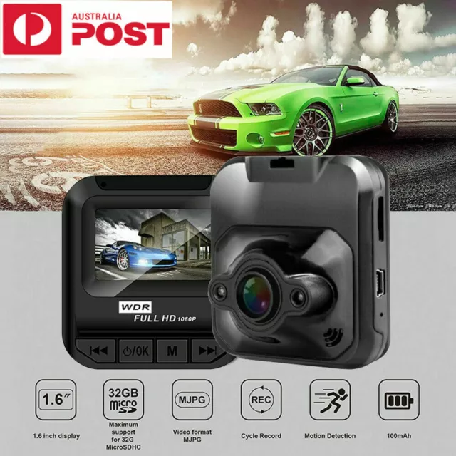 1080P HD Dual Lens Car DVR Caméra avant et arrière Enregistreur vidéo Dash...