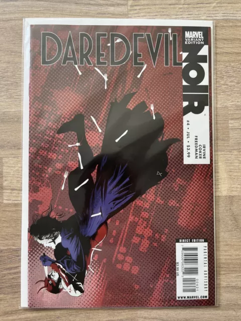 Marvel Comics Daredevil #4 2009 Noir Variant