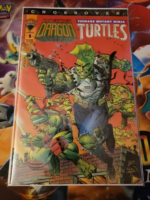The Savage Dragon Teenage Mutant Ninja Turtles Crossover #1 (1993) Mirage Comics
