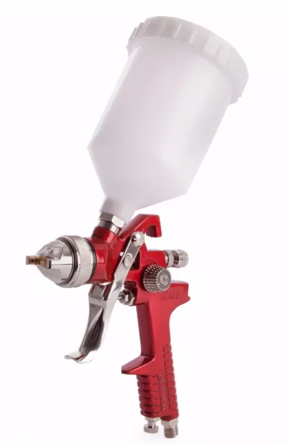 Sealey HVLP 741 Gravity Feed Paint Spray Compressor Air Gun 1.3mm, HVLP741