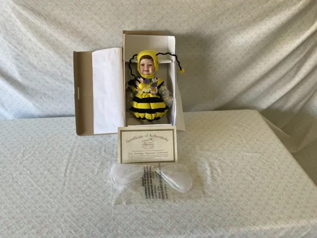 Porcelain Bumble Bee Doll, Heritage Signature Collection (NRFB)